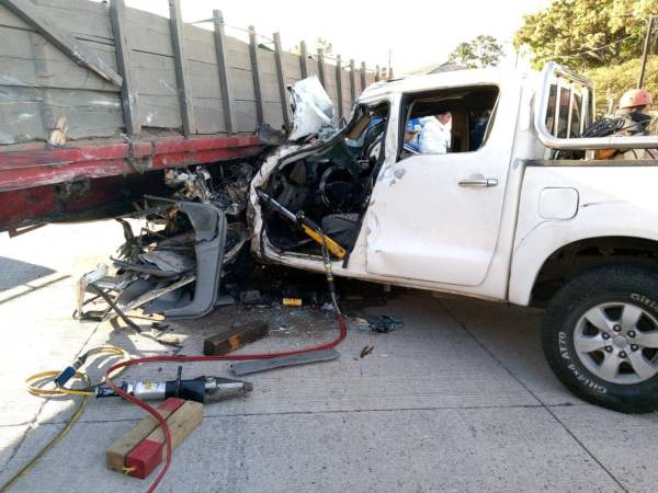 El fatal accidente se registró en la carretera al sur de Honduras.