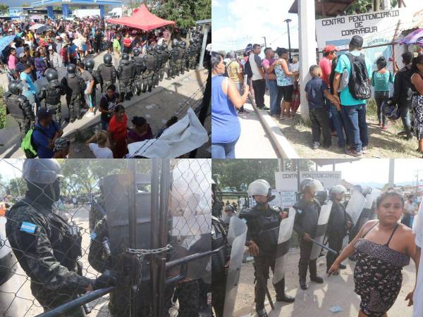 Desde horas de la mañana de este jueves fue reportada una reyerta al interior del Centro Penal de Comayagua, la cual según reportes oficiales dejó como saldo tres reos heridos, sin embargo, videos en redes sociales y denuncias de familiares han expuesto la situación que se vive tanto adentro como en las afueras del presidio. El hermetismo y la zozobra se ha apoderado de los presentes.