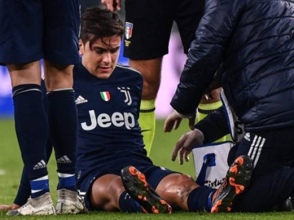 Dybala se perderá por lo tanto el choque contra el Inter de Milán (2º en la tabla) el próximo fin de semana, muy importante para la lucha por el Scudetto. Foto: AFP.