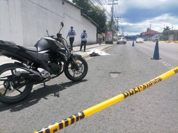 El hecho ocurrió en la calle Los Alcaldes de la capital de Honduras.