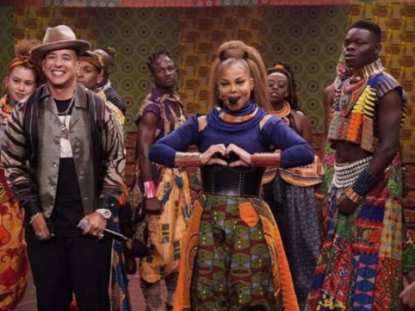 Daddy Yankee y Janet Jackson presentaron su canción en el show de Jimmy Fallon. Foto: Instagram