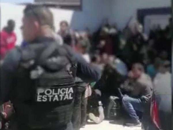 Imagen de cortesía del rescate de los indocumentados en México.