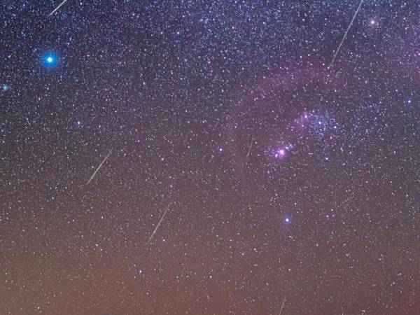 Una lluvia de meteoros mejor conocida como “lluvia de estrellas”, será visible en Honduras.