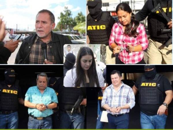 Benjamín Bográn, Ilsa Damaris Aguirre, Mario Antonio Rojas Rodríguez, Henry Gómez y también Ilsa Vanessa Molina Aguirre son algunos de los hondureños vinculados en el caso IHSS, pero que ahora gozan de libertad.