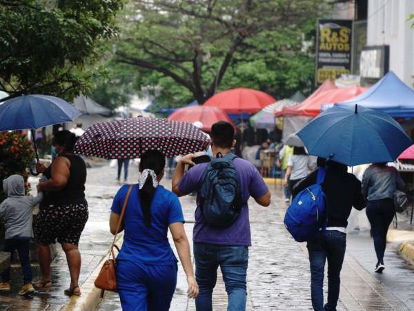 Lluvias con actividad eléctrica se pronostican para este martes -25 de abril- en varias zonas de Honduras.