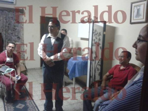 Reunión de la Junta Directiva del Centro Médico del Valle, en Comayagua.