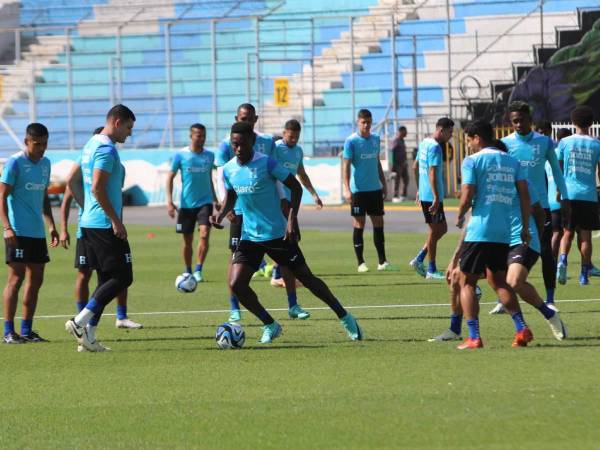 Honduras realizó dos microciclo previo a este juego que será contra Costa Rica.