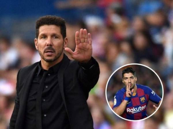 'Cuando apareció la posibilidad de Suárez, los números hablan por sí solos y ojalá que nosotros le podamos ayudar a que siga respondiendo de la misma manera', afirmó Simeone. Fotos: AFP