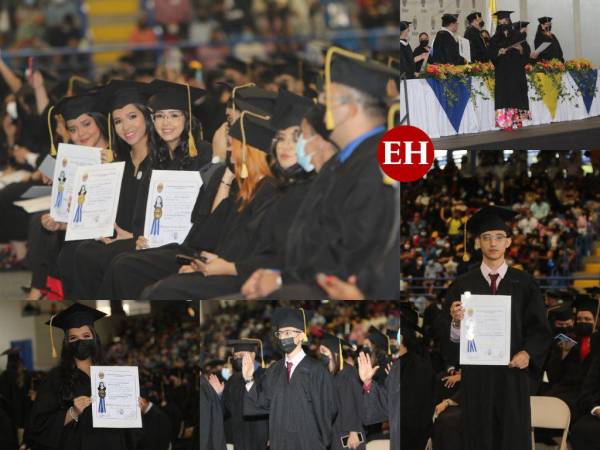 Emociones, alegría y un gran orgullo por recibir su título universitario fueron algunos de los sentimientos que vivieron este martes los nuevos profesionales de la UNAH, quienes formaron parte de esta segunda jornada de graduandos de 2022. La lente de EL HERALDO captó los mejores momentos. ¡Mucha atención!