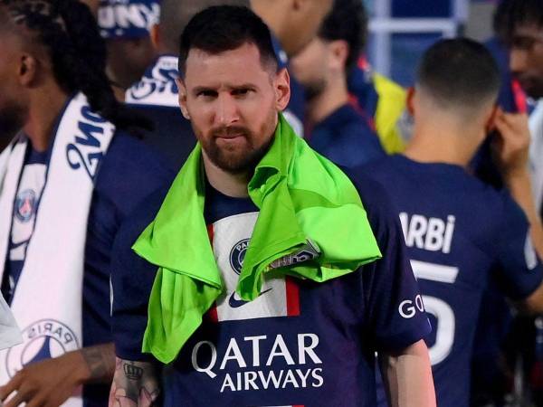 Messi disputó el sábado su último partido con el PSG con el que acaba contrato tras dos años defendiendo la camiseta del club francés.