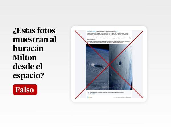 Captura de pantalla a una publicación de Facebook hecha el 10 de octubre de 2024, adaptada a esta cartela.