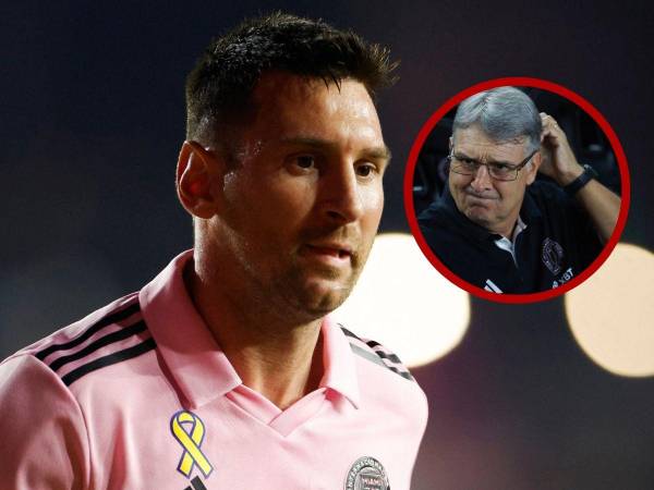 Gerardo Martino no dejará a Messi jugar en los próximos partidos del Inter de Miami.