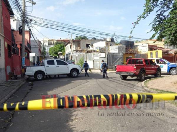 Los intensos operativos policiales se realizaron en la colonia Miraflores Sur de la capital.