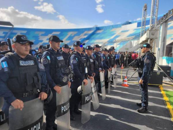 La Policía Nacional señaló que desplegará un amplio dispositivo de seguridad para evitar hechos violentos en el clásico entre Motagua y Olimpia.