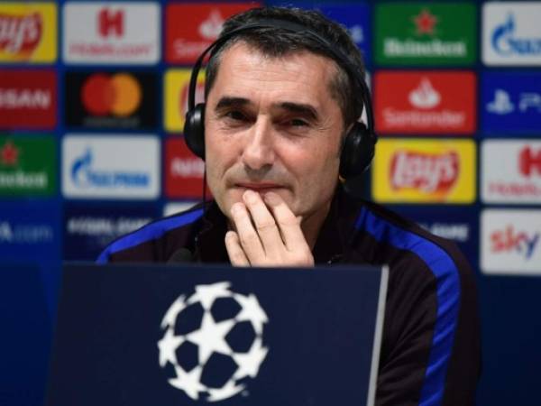 'Messi necesita descansar', dijo Valverde en una rueda de prensa en San Siro. Foto: AP.