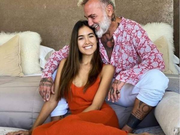 Gianluca Vacchi y su novia Sharon llevan dos años de relación. Foto: Instagram