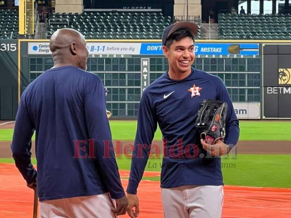 El hondureño Mauricio Dubón habló en el Minute Maid Park y reveló detalles de su aventura en los Astros de Houston.