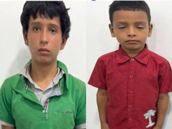 Brayan Armando Mejía Orellana y Yorlin Josué Mejía Orellana, quienes sería hermanos.