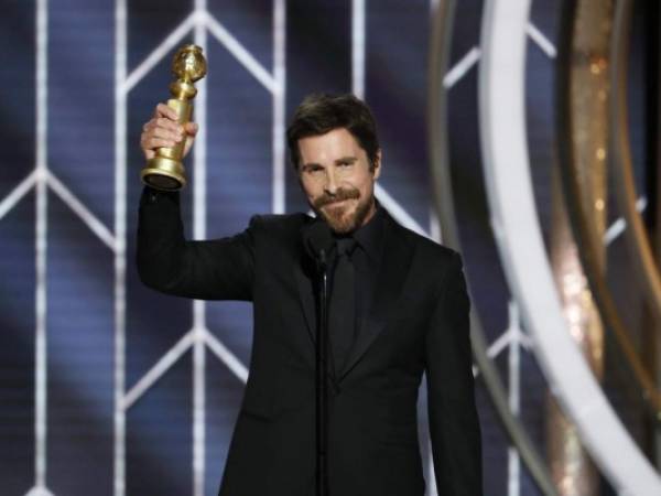 Christian Bale marcó una parte importante de la ceremonia. Foto: AP