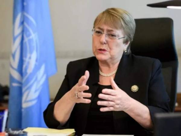 La Alta Comisionada de las Naciones Unidas para los Derechos Humanos, Michelle Bachelet.