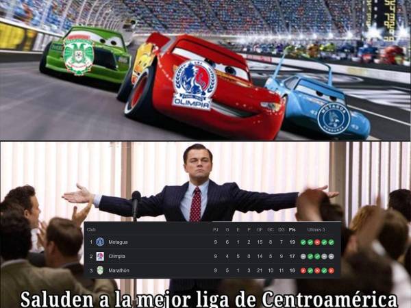 La jornada 9 de la Liga Nacional de Honduras ha finalizado y dejado excelentes memes para el cierre de la primera vuelta del Clausura 2024 con Motagua y Olimpia destacando.