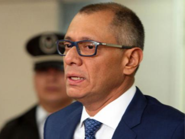 Jorge Glas fue entre 2013 y 2017 vice del exmandatario socialista Rafael Correa.