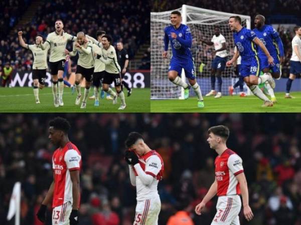 Liverpool y Chelsea se alzan con la victoria, tropiezo del Arsenal. Fotos: AFP