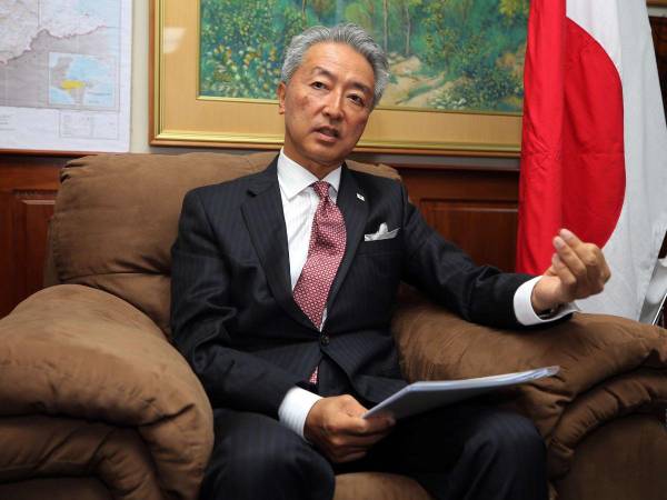 El embajador de Japón, Jun Nakahara, ve el proyecto del tren interoceánico como ruta alterna al Canal de Panamá y avisa un fuerte respaldo.