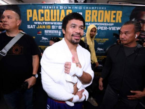 Manny Pacquiao es uno de los boxeadores más famosos del mundo. (AFP)