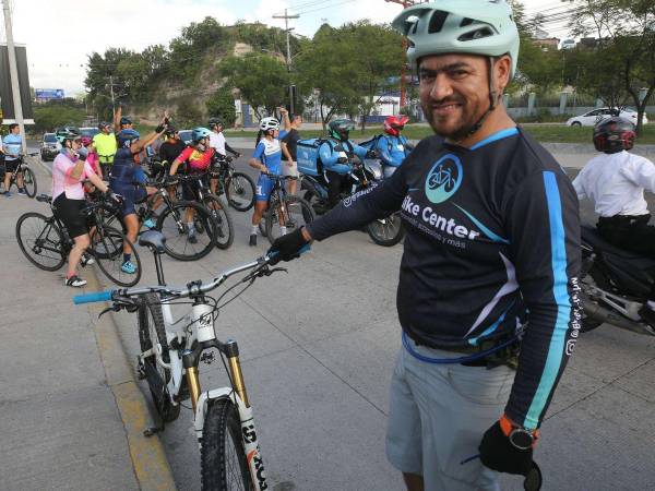 Brayner Arriaga es socio de Bike Center, uno de los patrocinadores de la Vuelta El Heraldo.