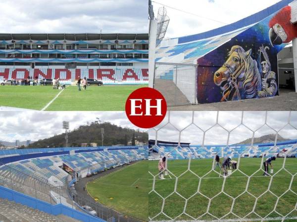 Tras casi dos meses de trabajo por parte de la Comisión de Transición del gobierno de Xiomara Castro, finalmente el Estadio Nacional se encuentra listo para que el fútbol regrese a la capital. Con una nueva cara y con mejoras en muchos aspectos, pero con trabajo que hacer en la cancha, el coloso capitalino ya está en manos de Conapid y está a la espera de poder recibir aficionados en los próximos días.