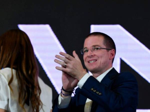 El conservador Ricardo Anaya, de la coalición PAN-PRD-MC. Foto: Agencia AFP