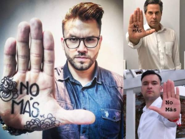 Primero lo hicieron las mujeres y ahora se suman los varones. Los influencers, famosos, presentadores y artistas hondureños también se unieron a la campaña en redes sociales denominada #NOMÁS, creada para hacer conciencia sobre las violaciones contra las mujeres en Honduras.