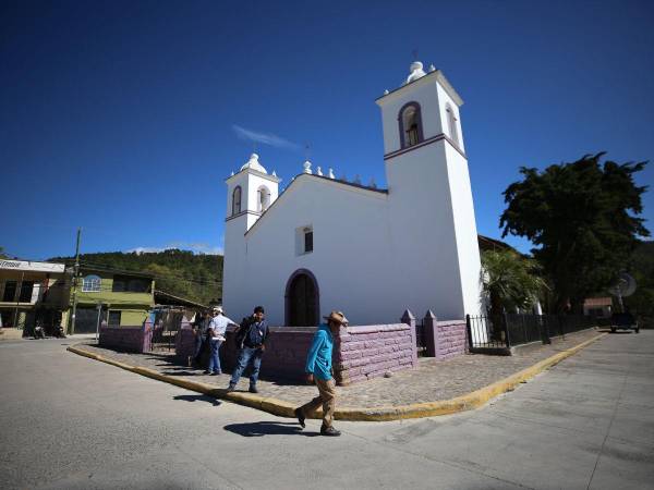 Por varios siglos ha lucido imponente la iglesia de Lepaterique.