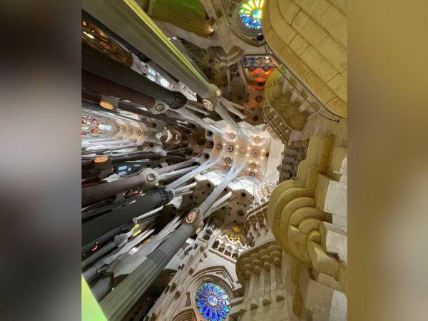 Al recorrer los pasillos y hacer una pausa bajo las majestuosas columnas que recuerdan a árboles gigantes, los turistas experimentan la sensación de estar en un bosque sagrado.