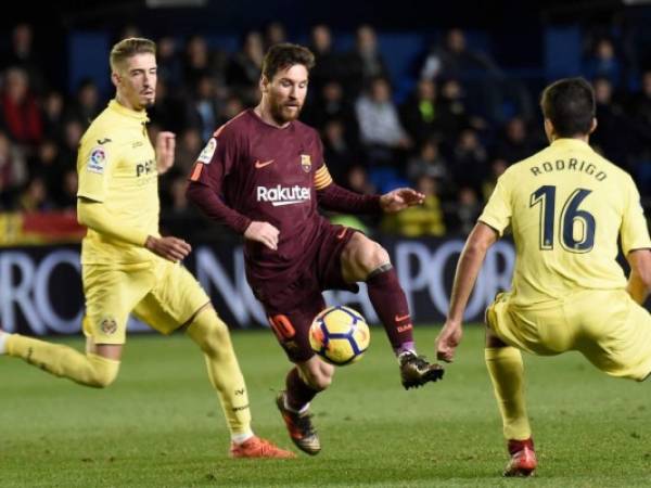 Messi anotó a los 83 minutos del encuentro. Fotos AFP