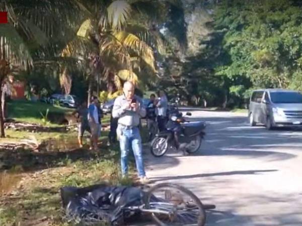 Las autoridades no reportaron personas detenidas por el crimen del ciclista.