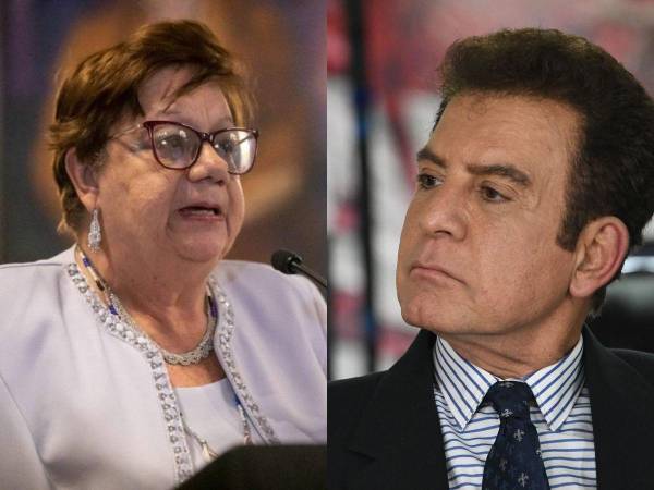 La designada presidencial Doris Gutiérrez y Salvador Nasralla están inconformes con decisiones de la presidenta Castro.