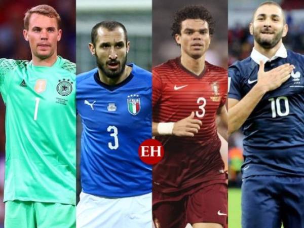 Estos son los jugadores que más experiencia tienen en la Eurocopa.