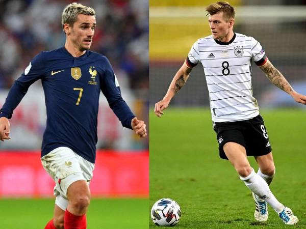 Antoine Griezmann vive un buen momento; por otro lado, un Toni Kroos que regresa a la selección alemana.