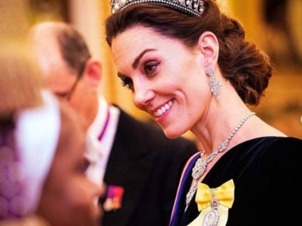 Kate Middleton usó joyas antiguas de la realeza. Foto: Instagram