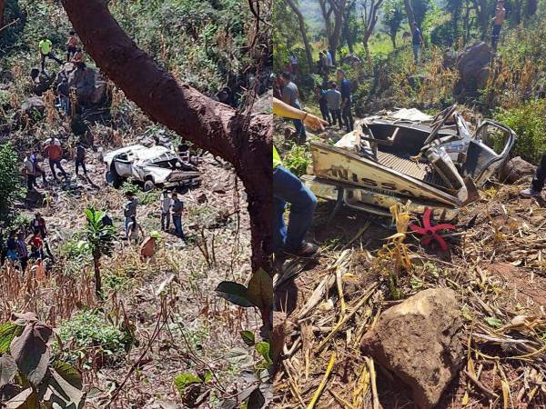 El vehículo, que se conducía con cerca de una docena de personas, se precipitó hacia el abismo, cayendo contra las rocas y provocando la muerte a tres de las personas.