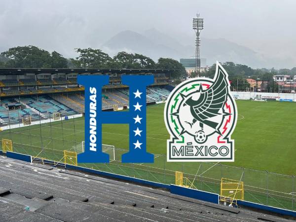 Honduras recibirá a México en el estadio Morazán de San Pedro Sula.