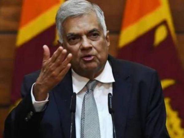 Ranil Wickremesinghe, primer ministro de Sri Lanka.