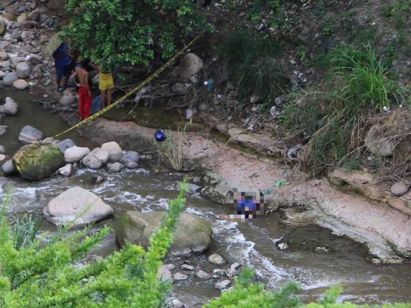 La escena del hallazgo del cadáver en la colonia Venezuela.