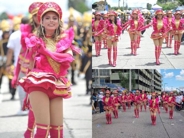 Siendo de las favoritas entre el público, las bellas y talentosas palillonas del Instituto Vuelo de Águila deslumbraron con su participación en los desfiles patrios de este viernes 15 de septiembre. A continuación repasamos las mejores fotografías del paso de este grupo de chicas.