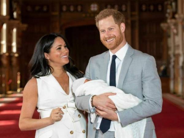 Esta semana nació el bebé de Meghan Markle y Harry. Foto AP