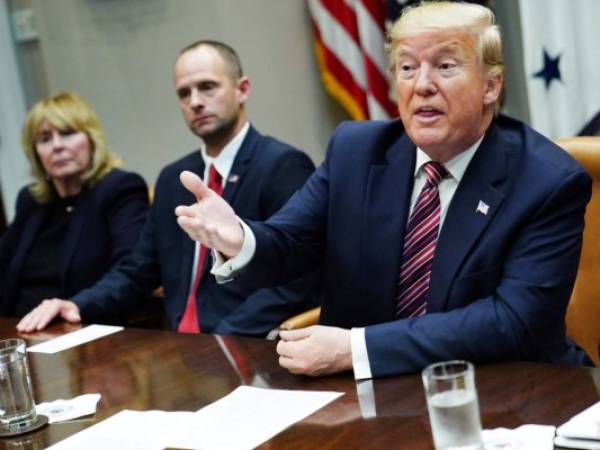 'Se ha completado todo el trabajo necesario para declarar organizaciones terroristas a los cárteles mexicanos' y desde el punto de vista legal 'estamos listos para hacerlo', dijo Trump. Foto: AFP.