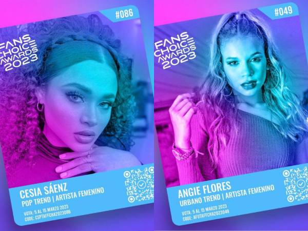 Cesia Saénz y Angie Flores obtuvieron una masiva cantidad de “me gustas” y “comentarios” en sus respectivas publicaciones de los Fans Choice Awards 2023.