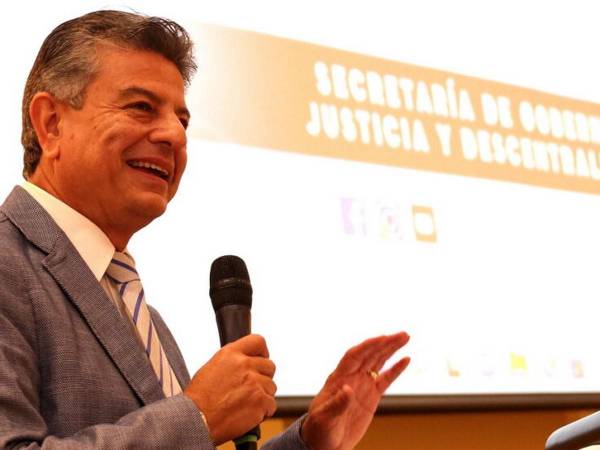 Tomás Vaquero, secretario de Gobernación, Justicia y Descentralización.